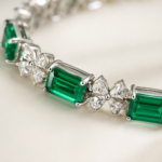 Emerald Green Tennis Bracelet – CS014 - Image 2