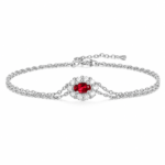 Ruby Red Romantic Bracelet – CS009