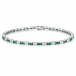 Emerald Green Tennis Bracelet – CS010