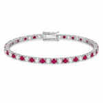 Rose Pink Tennis Bracelet – CS005