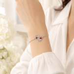 Ruby Red Romantic Bracelet – CS006 - Image 2