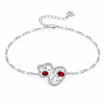 Ruby Red Romantic Bracelet – CS006