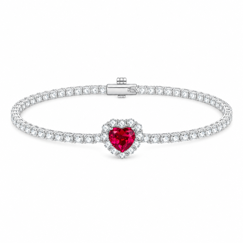 Rose Pink Floral Bracelet – CS004