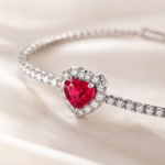Rose Pink Floral Bracelet – CS004 - Image 3