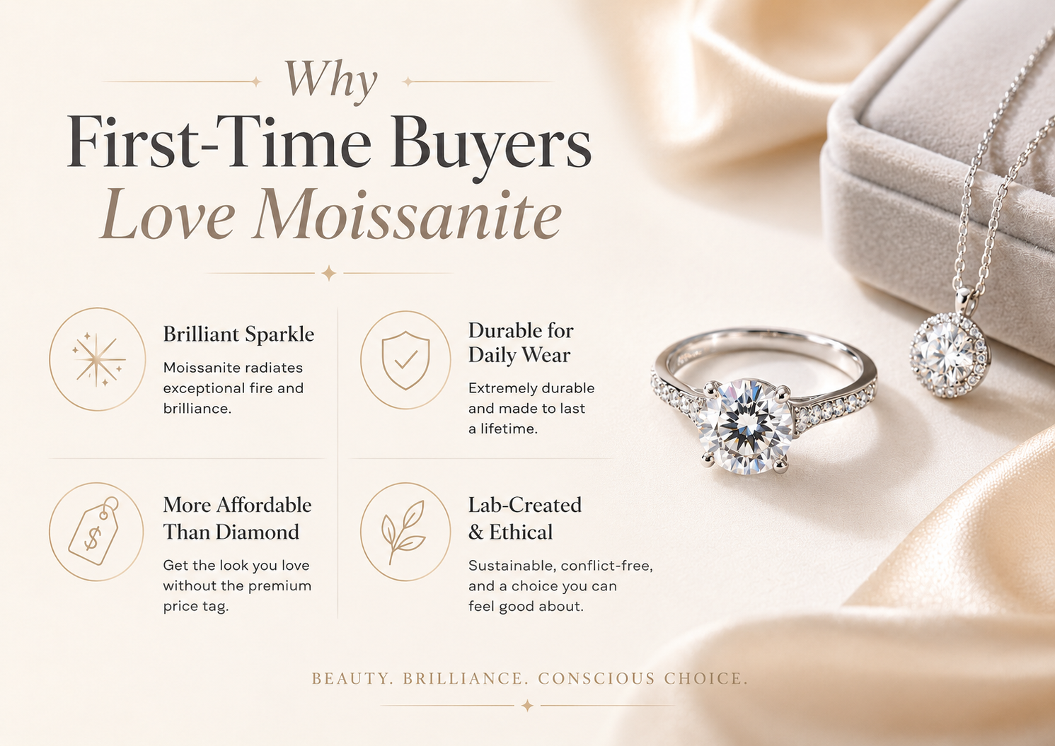 How to care for moissanite jewelry cleaning and storage guide