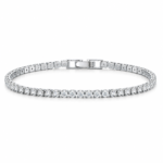 Moissanite Tennis Bracelet in 925 Sterling Silver