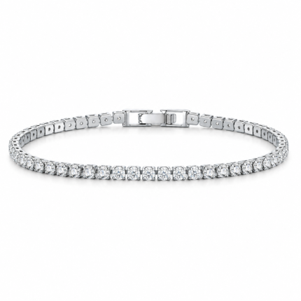 Moissanite Tennis Bracelet in 925 Sterling Silver