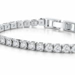 Moissanite Tennis Bracelet in 925 Sterling Silver - Image 3