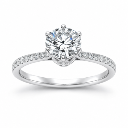 Bouquet Moissanite Ring