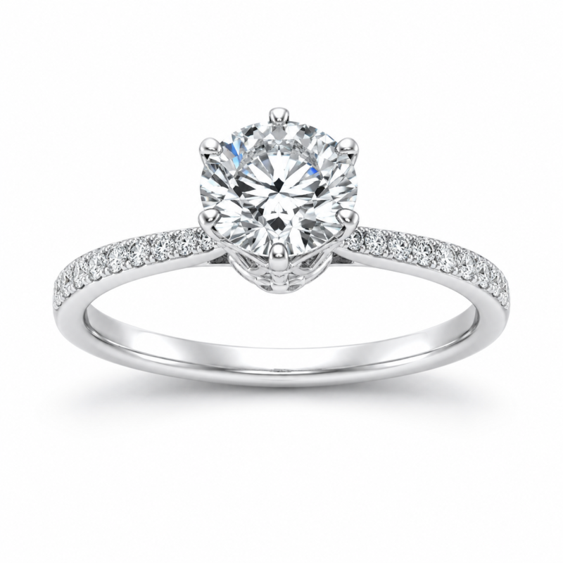 Bouquet Moissanite Ring