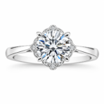 True Love Crown Moissanite Ring
