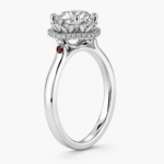 True Love Crown Moissanite Ring - Image 3
