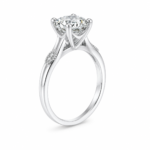 Six-Prong Twist Moissanite Ring - Image 3