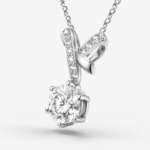 Elegant Diamond Pendant Necklace for Women | Sunshine Jewelry - Image 3