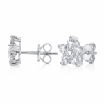 Radiant Bloom Cluster Stud Earrings – Timeless Everyday Sparkle
