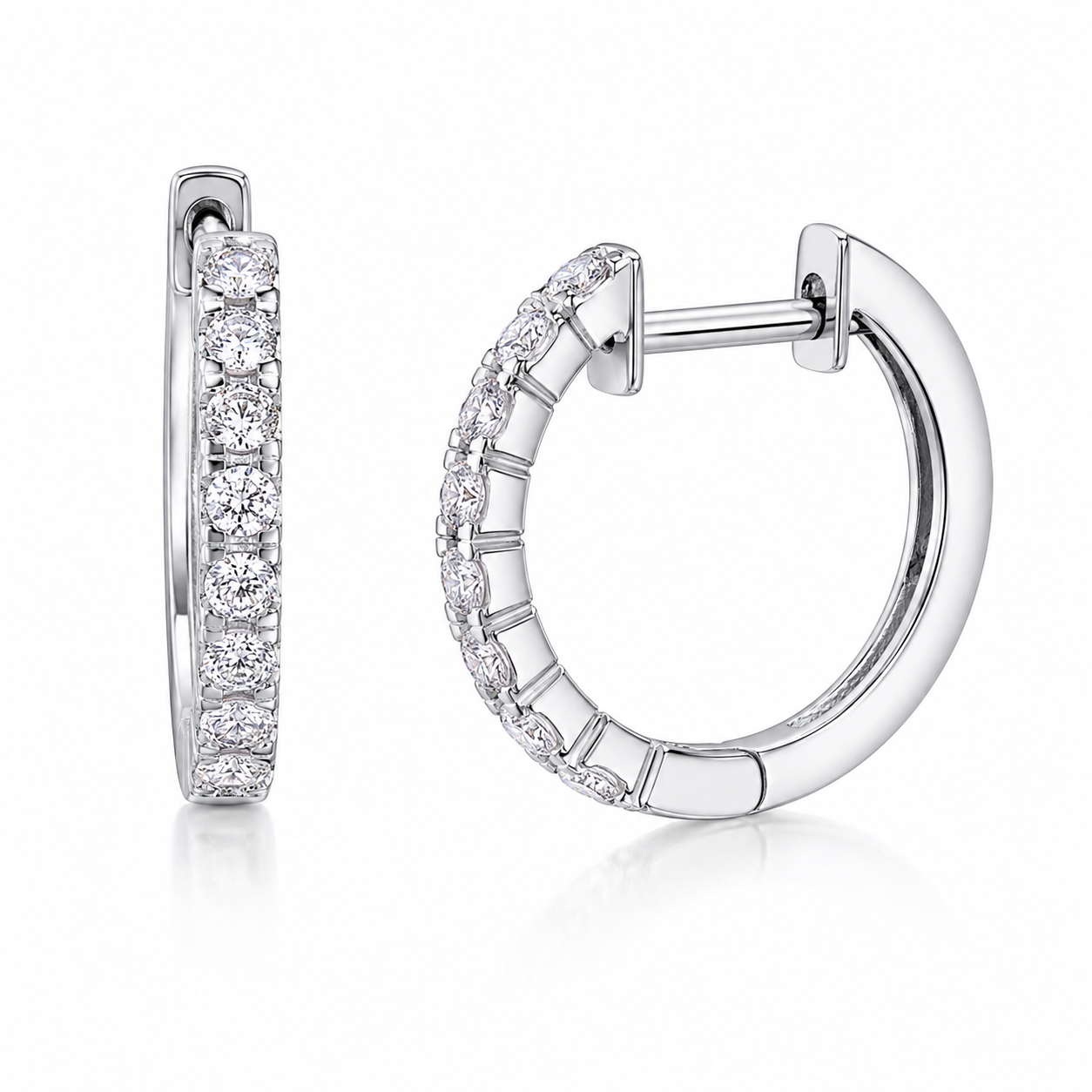 ChatGPT Image 2026年6月2日 17_50_54 (3) Radiant Circle Huggie Earrings – Everyday Sparkle & Elegance - Image 1