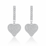 Radiant Heart Drop Earrings – Timeless Everyday Romance