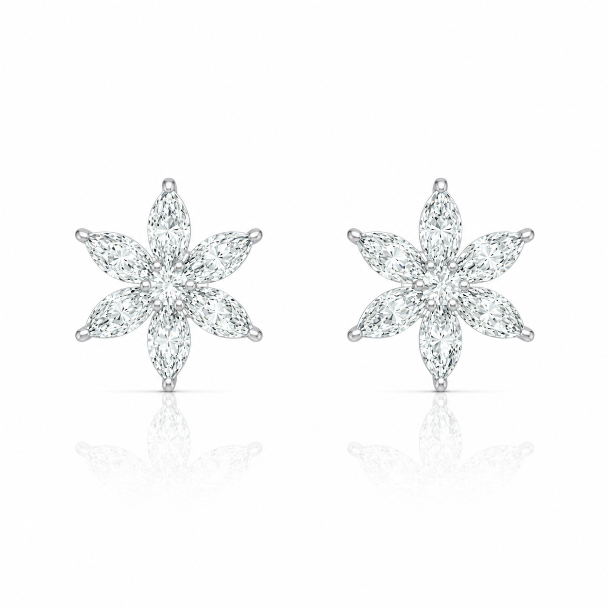 ChatGPT Image 2026年6月2日 18_15_38 (2) Radiant Floral Cluster Stud Earrings – Timeless Everyday Sparkle - Image 1
