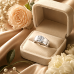 Radiant Solitaire Diamond Ring – Timeless Modern Elegance - Image 6