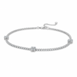 Radiant Station Diamond Bracelet - Elegant Everyday Sparkle - Image 3