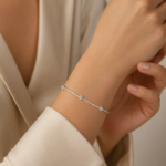 Radiant Station Diamond Bracelet - Elegant Everyday Sparkle - Image 5