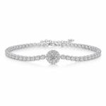 Radiant Sphere Tennis Bracelet – Timeless Everyday Sparkle