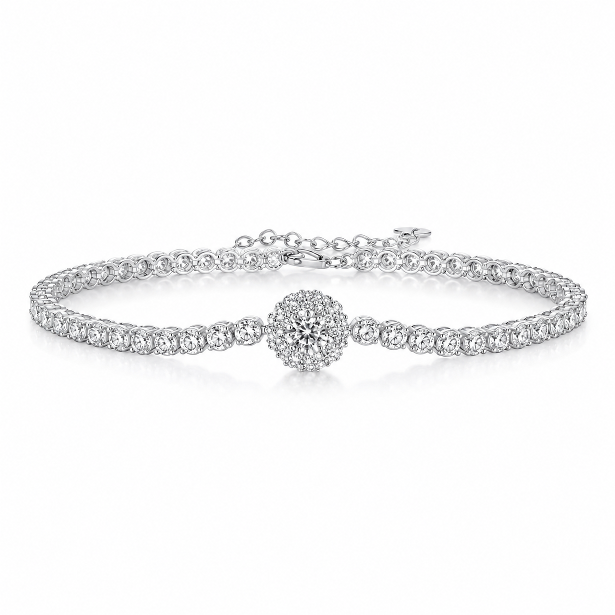 ChatGPT Image 2026年6月2日 18_23_55 (2) Radiant Sphere Tennis Bracelet – Timeless Everyday Sparkle - Image 1