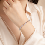 Radiant Classic Tennis Bracelet – Timeless Brilliance for Every Moment - Image 2