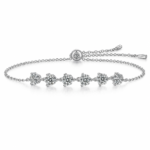Radiant Heart Station Bracelet – Timeless Everyday Romance