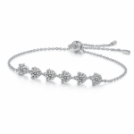 Radiant Heart Station Bracelet – Timeless Everyday Romance - Image 3