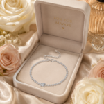 Radiant Princess Cut Tennis Bracelet - Image 6