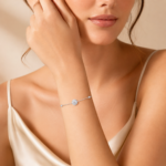 Radiant Halo Station Bracelet – Timeless Sparkle for Every Moment - Image 2
