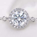 Radiant Halo Station Bracelet – Timeless Sparkle for Every Moment - Image 4