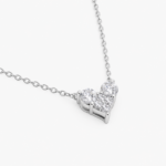 Radiant Heart Spark Necklace – A Symbol of Love & Elegance - Image 2