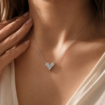 Radiant Heart Spark Necklace – A Symbol of Love & Elegance - Image 4