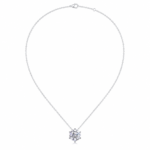 Classic Six-Prong Moissanite Necklace – N13176-65