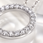 Radiant Eternity Circle Necklace - Image 4