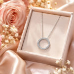 Radiant Eternity Circle Necklace - Image 6