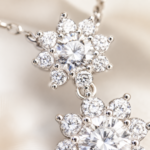 Radiant Double Snowflake Necklace – Timeless Sparkle for Every Moment - Image 4
