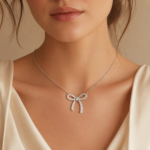 Radiant Bow Necklace - Image 3