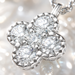 Radiant Four-Leaf Clover Necklace – Timeless Sparkle for Every Moment - Image 4