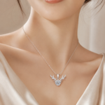 Radiant Antler Necklace – Nature-Inspired Sparkle for Every Moment - Image 2