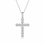 Radiant Cross Necklace – A Symbol of Faith & Timeless Elegance