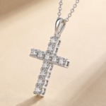 Radiant Cross Necklace – A Symbol of Faith & Timeless Elegance - Image 3
