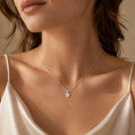 Radiant Heart Solitaire Necklace – A Timeless Symbol of Love - Image 2