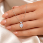 Radiant Heart Solitaire Necklace – A Timeless Symbol of Love - Image 5
