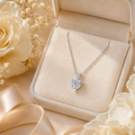 Radiant Heart Solitaire Necklace – A Timeless Symbol of Love - Image 6