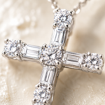Radiant Diamond Cross Necklace – Elegant Faith & Timeless Sparkle - Image 4