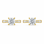 Radiant Solitaire Engagement Ring – Timeless Elegance & Brilliant Sparkle