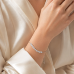 Radiant Pavé Disc Bracelet – Elegant Sparkle for Every Moment - Image 2